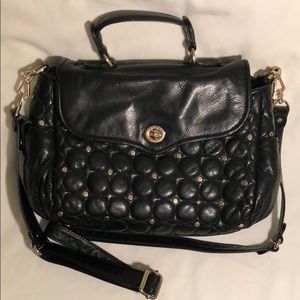 Rebecca Minkoff Casanova Black Quilted Satchel